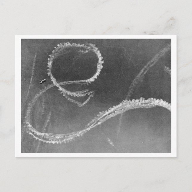 Battle of Britain & the Blitz: #17 Vapor Trails. Vykort (Framsida)