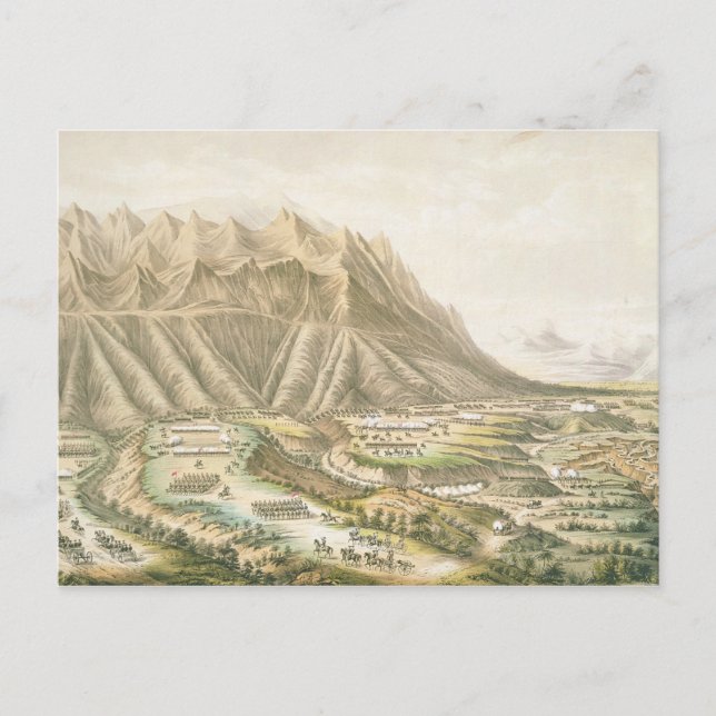 Battle of Buena Vista Vykort (Framsida)