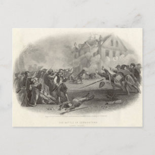 Battle of Germantown Vykort