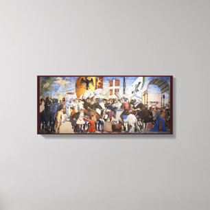 BATTLE of HERACLIUS by Piero Della Francesca Canvastryck