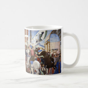 BATTLE of HERACLIUS by Piero Della Francesca Kaffemugg