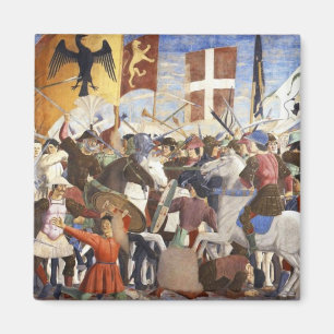 BATTLE of HERACLIUS by Piero Della Francesca Magnet