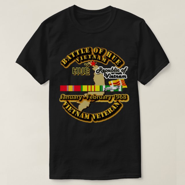 Battle of Hue T Shirt (Design framsida)