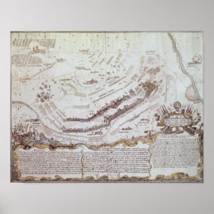 Battle of Kolin in Bohemia, 18 augusti 1757 Poster