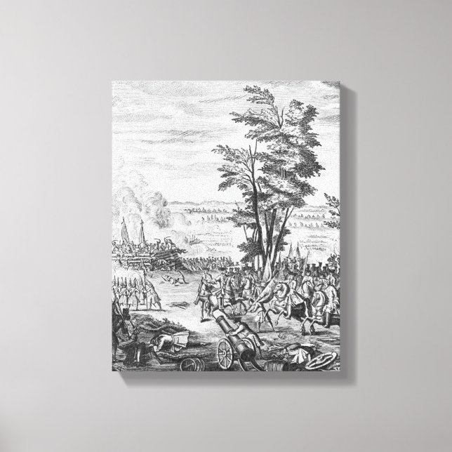 Battle of Malplaquet Canvastryck (Framsida)