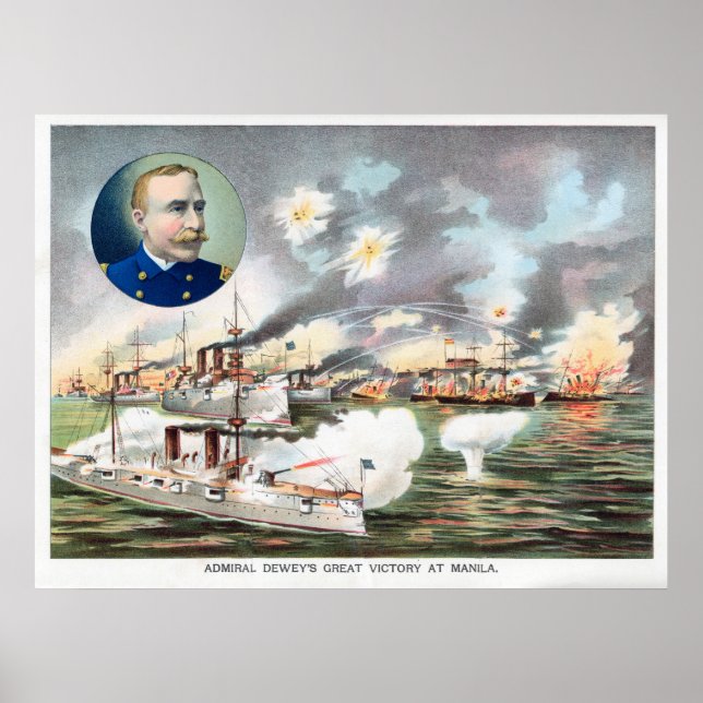 Battle of Manila Bay Poster (Framsidan)