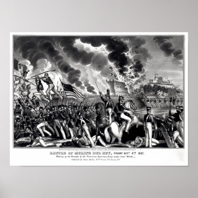 Battle of Molino del Rey Poster (Framsidan)