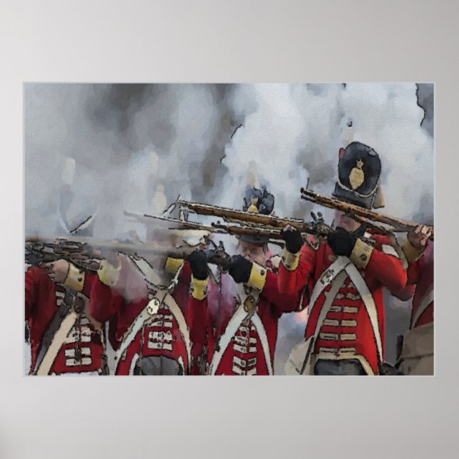 Battle of New Orleans, British Line Poster (Framsidan)