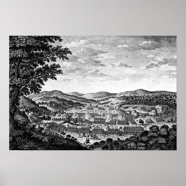 Battle of Reichenburg, 21 april 1757 Poster (Framsidan)