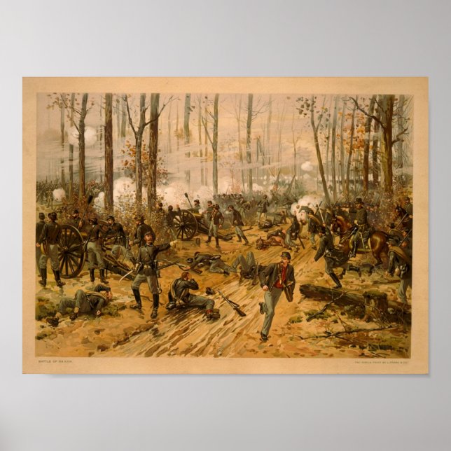 Battle of Shiloh Poster (Framsidan)