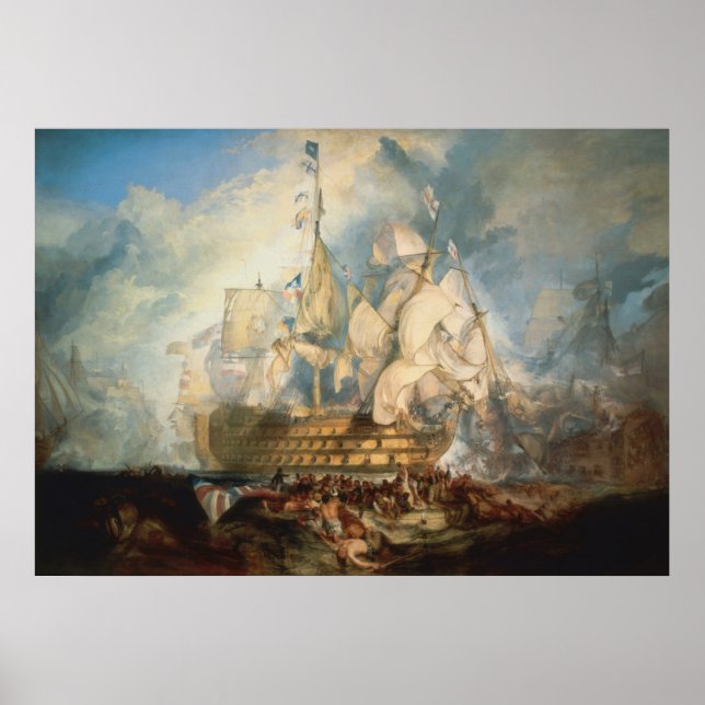 Battle of Trafalgar Poster (Framsidan)