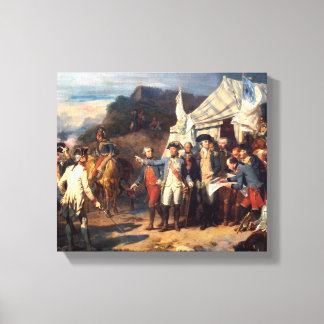 Battle of Yorktown, Kanvastryck
