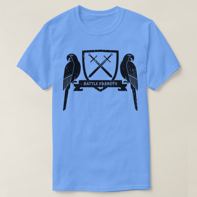 Battle Parrot T Shirt (Design framsida)