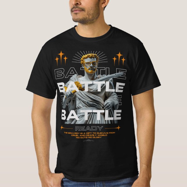 Battle Ready T Shirt (Framsida)