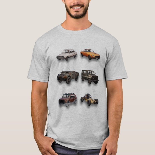 Battle Rides Galore - PUBG TShirt (Manar) T Shirt (Framsida)
