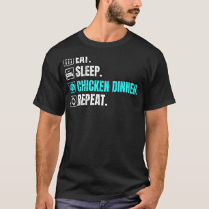 Battle Royale Eat Ssov Chicken Dinner Repeat Manar T Shirt
