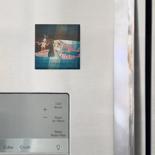 Battle Scene från sjömansyrket Opera vid Paul Klee Magnet (In Situ (Fridge))