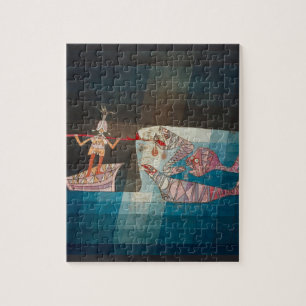 Battle Scene från sjömansyrket Opera vid Paul Klee Pussel