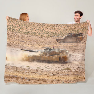 BATTLE-TANK - M1-brams Fleecefilt