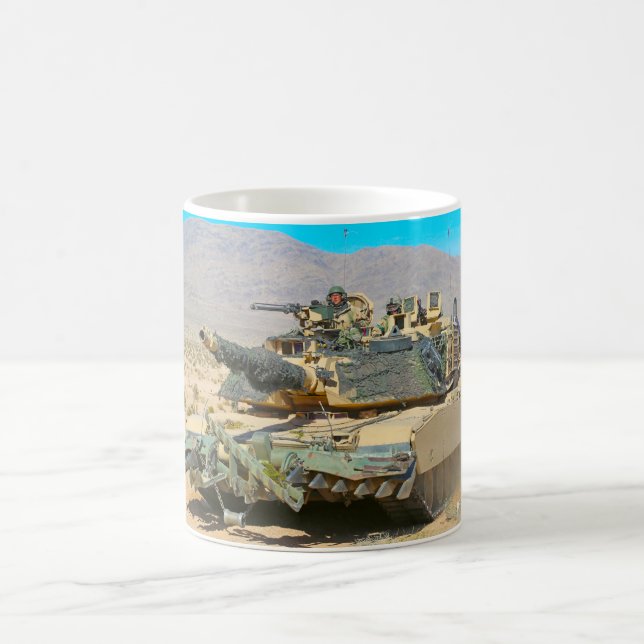 BATTLE-TANK - M1-brams Kaffemugg (Center)