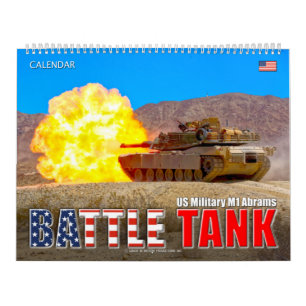 BATTLE-TANK - M1-brams Kalender