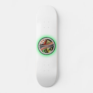 Battle Tattoo Teckning Skateboard Bräda 20 Cm