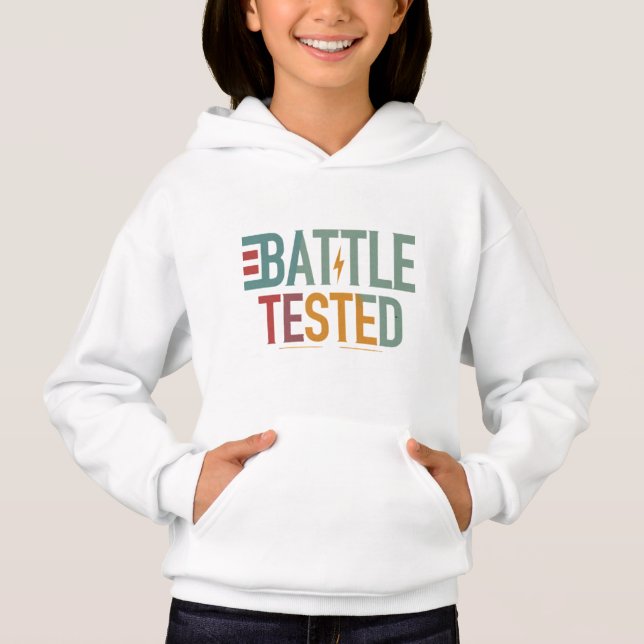 Battle Tests T Shirt (Framsida)