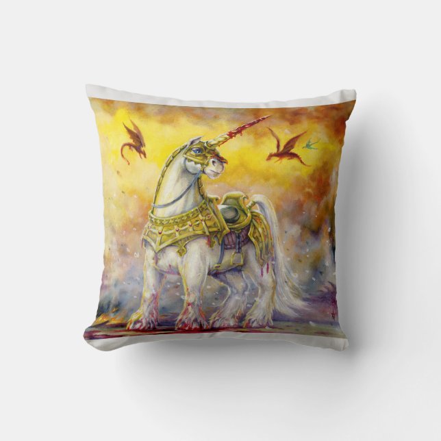 Battle Unicorn Kudde (Framsida)