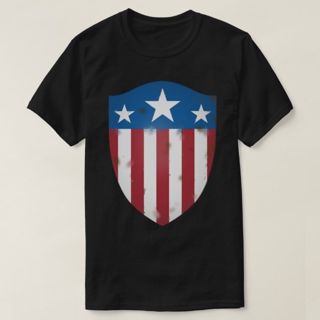 Battle Weasted Shield T Shirt (Design framsida)