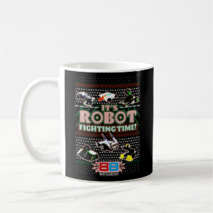 Battlebots Det är Robot Fighting Time Ugly Kaffemugg