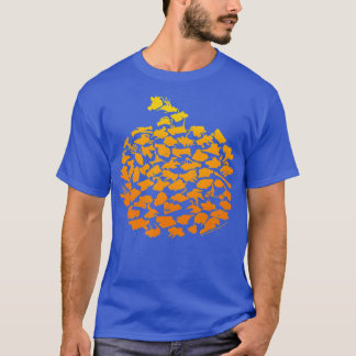 BattleBots Halloween Pumpkin Bot Collage T Shirt