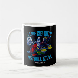 Battlebots Robots jag gillar Big Bots... Kaffemugg