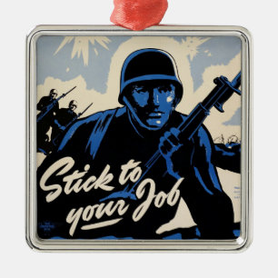 Battlefield Beachhead Assault av American Warriors Julgransprydnad Metall