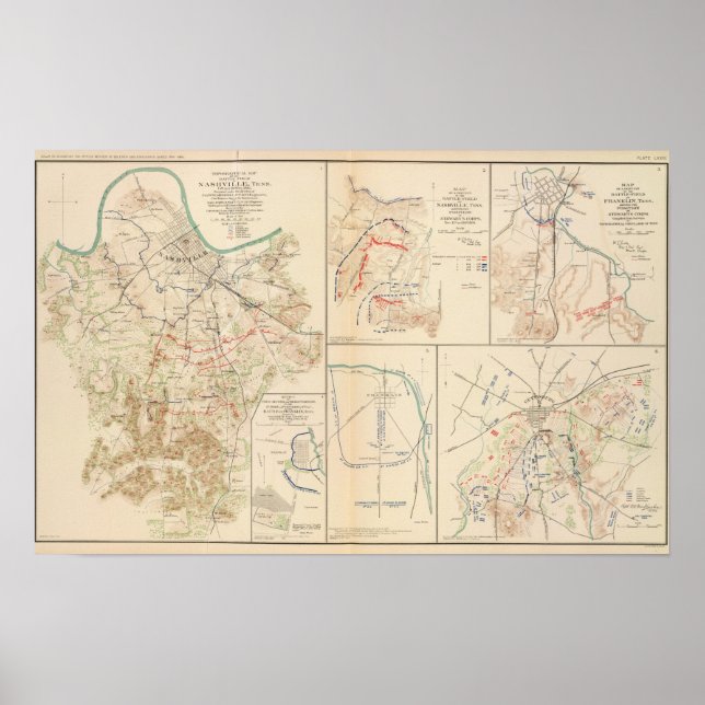 Battlefield, Nashville, Tenn Poster (Framsidan)