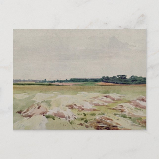 Battlefield of Agincourt, 25 oktober 1415 Vykort (Framsida)