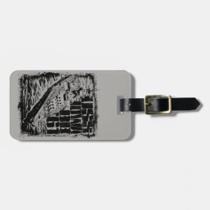 Battleship Iowa Luggage Tag Bagagebricka