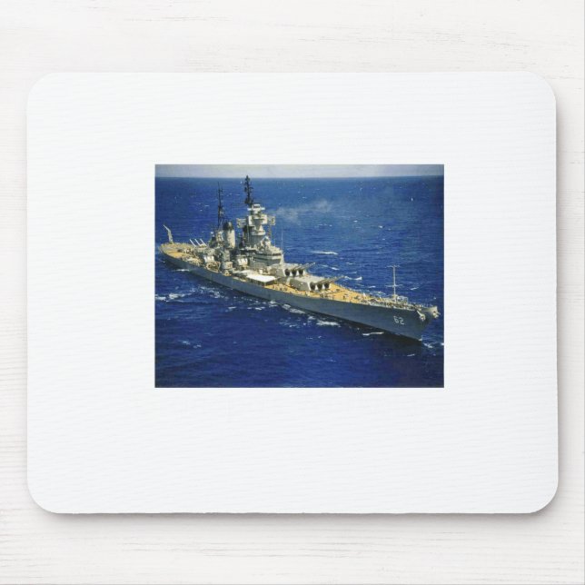 Battleship Uss New Jersey  Musmatta (Framsidan)