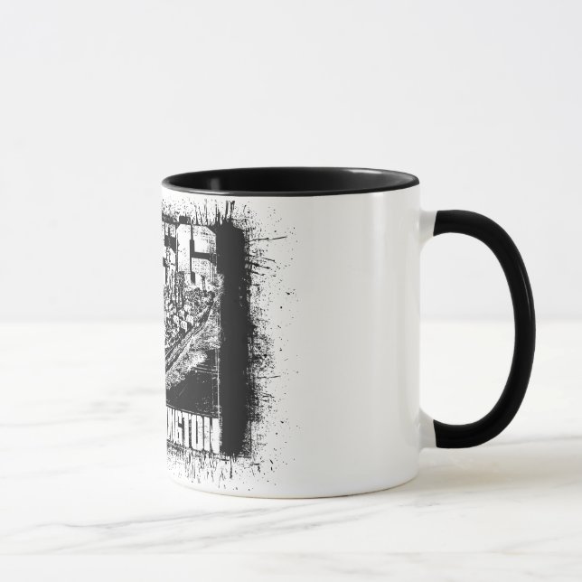 Battleship Washington Ringer Mugg (Höger)