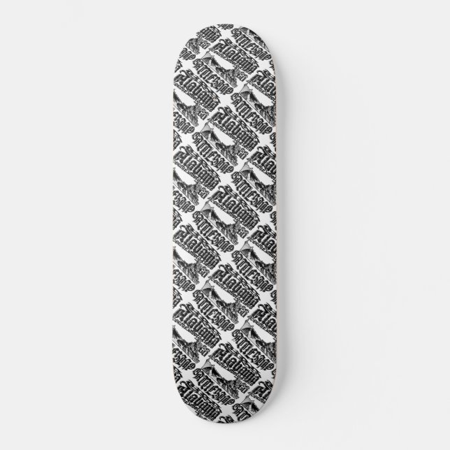 Battleshöft Alabama 8 1/8-tums Skateboard Bräda 19,5 Cm (Framsida)