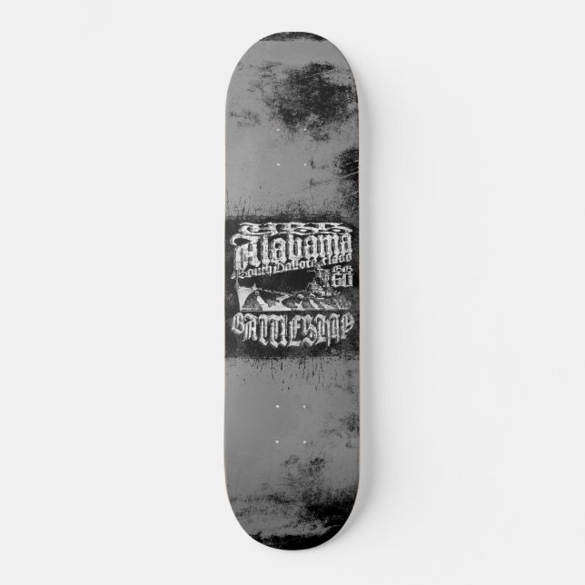 Battleshöft Alabama 8 1/8-tums Skateboard Bräda 20 Cm (Framsida)