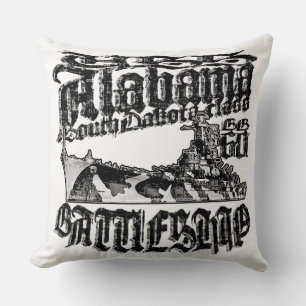 Battleshöft Alabama Dekorativ kudde