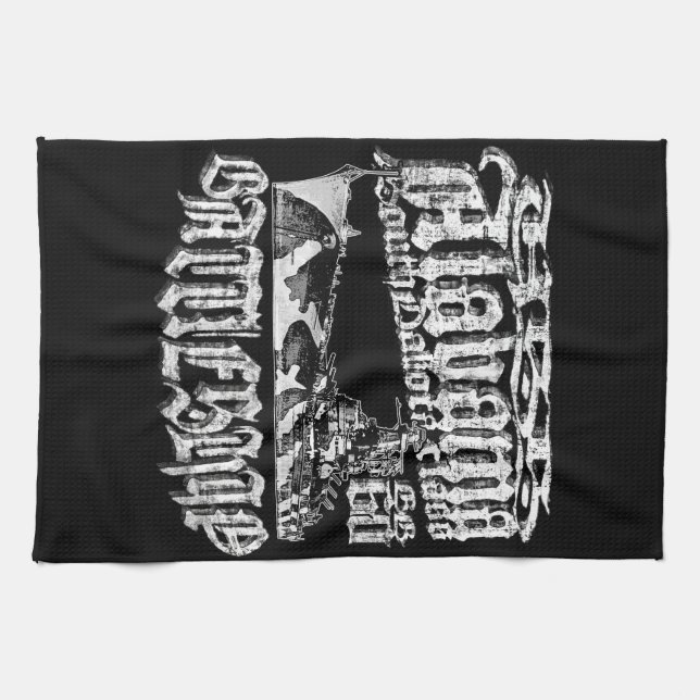 Battleshöft Alabama Kitchen Towels Kökshandduk (Horisontell)