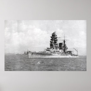 Battleshöft Nagato Poster