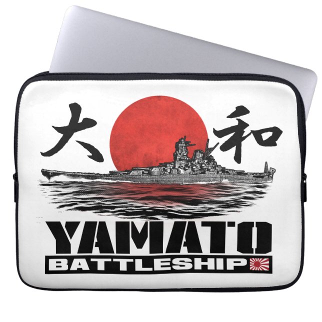 Battleshöft Yamato Electronics Bag Electronics Bag Laptop Fodral (Framsidan)