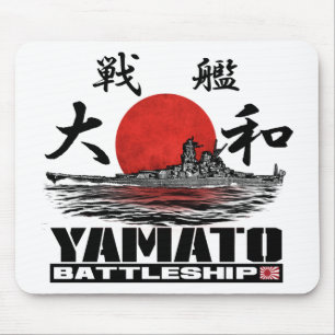 Battleshöft Yamato Mousepad Musmatta