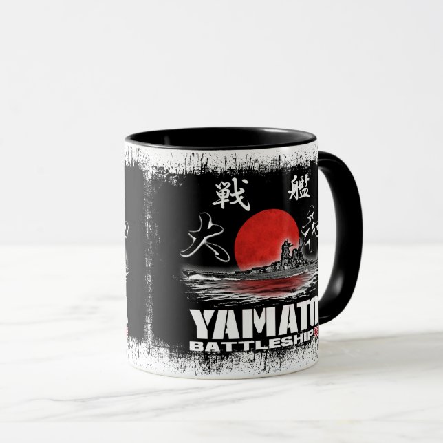 Battleshöft Yamato Mugg (Framsida höger)