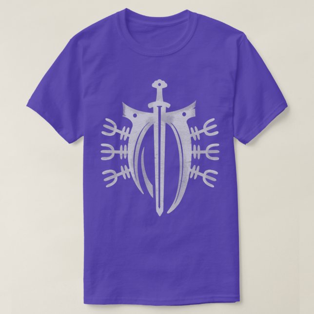 Battlestache T Shirt (Design framsida)