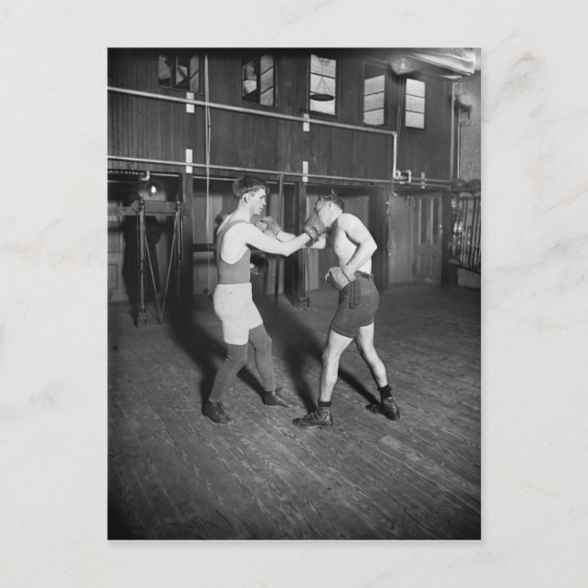 Battling Nelson alias The Durable Dane, 1920-talet Vykort (Framsida)