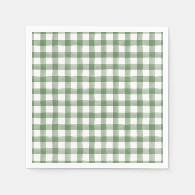 Båtträdsinbjudan för babyskor pappersservett (Framsidan)