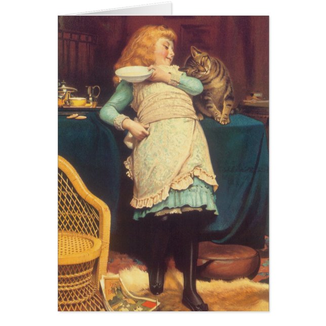 Bättre än att undervisa Charles Burton Barber Hälsningskort (Framsidan)